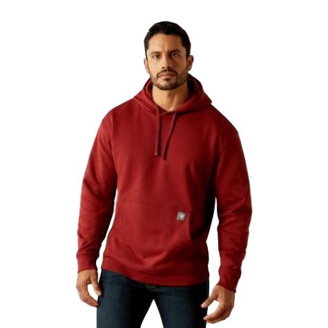 Ariat Men's Rebar Workman Brickyard Hoodie - Russet Brown - Irvine Tack & Western Wear