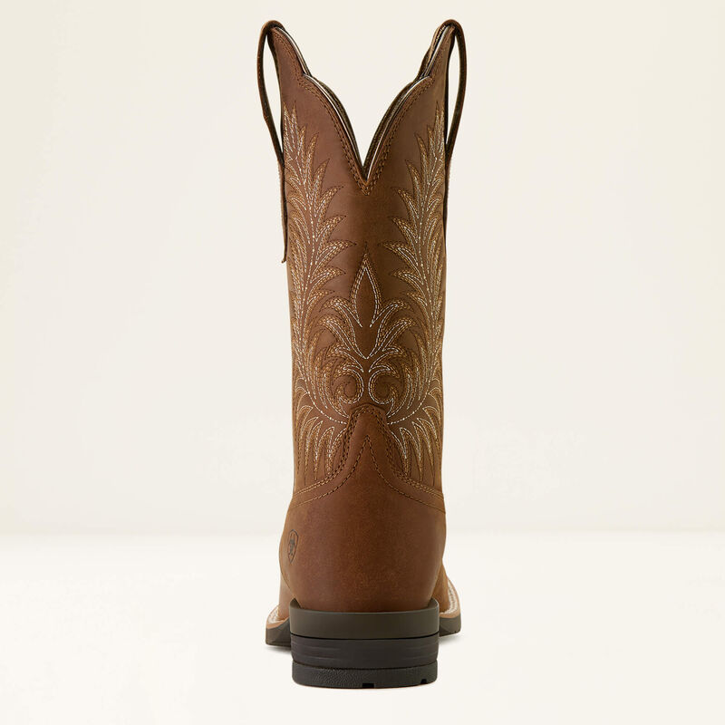 Ariat Women's Hybrid Ranchward W Toe Western Boot- Frontier Brown - Irvine Tack & Western Wear