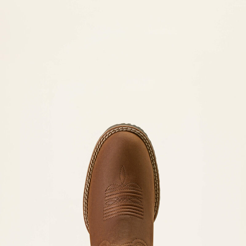 Ariat Women's Hybrid Ranchward W Toe Western Boot- Frontier Brown - Irvine Tack & Western Wear