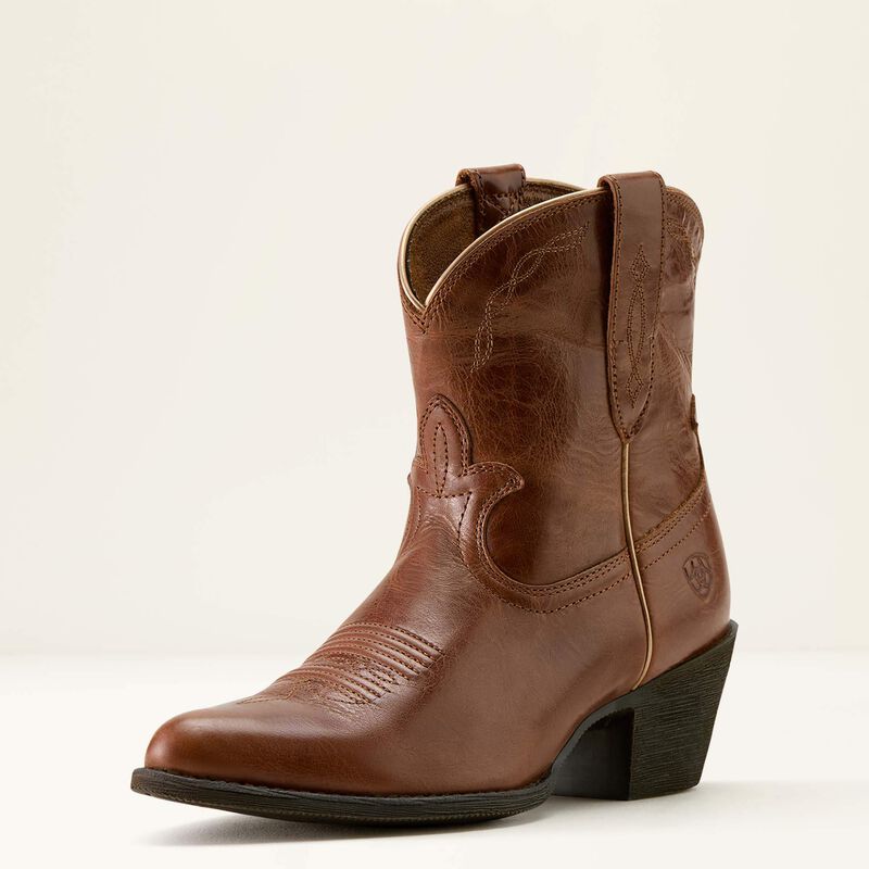 Ariat Women's Maggie J Toe Western Boot- Aged Siennna - Irvine Tack & Western Wear