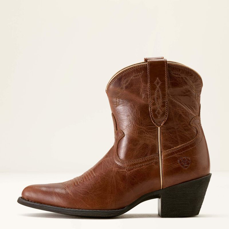 Ariat Women's Maggie J Toe Western Boot- Aged Siennna - Irvine Tack & Western Wear