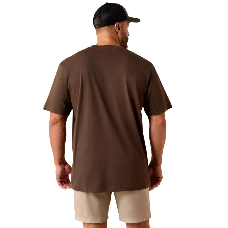 Ariat Men's Rebar Cotton Strong Standard Tee Shirt - Wren