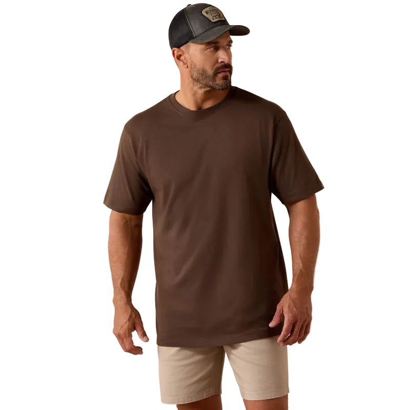 Ariat Men's Rebar Cotton Strong Standard Tee Shirt - Wren