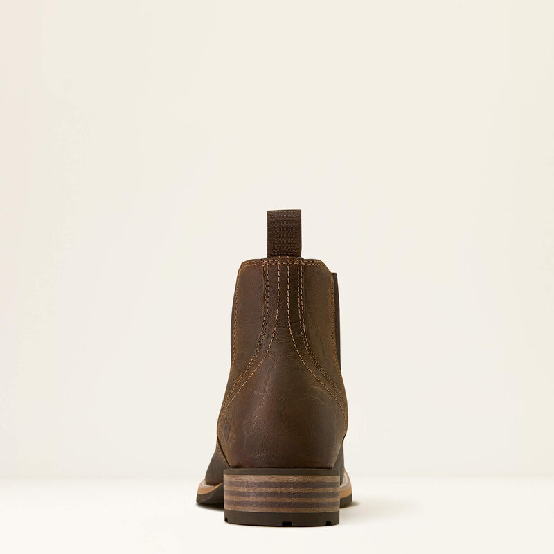 Ariat Men's Hybrid Low Boy Wide Square Toe Chelsea Boot- Warm Brown - Irvine Tack & Western Wear