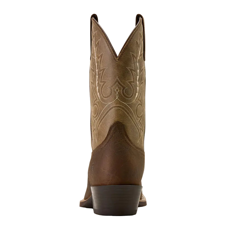 Ariat Men's Sport Outfitter Wide Square Toe Cowboy Boot - Tan Elephant Print/Driftwood Tan