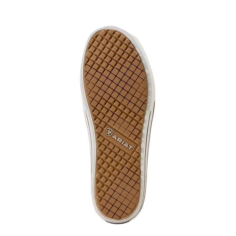 Ariat Women's Skylar Slip On Shoe - Brown Floral Emboss