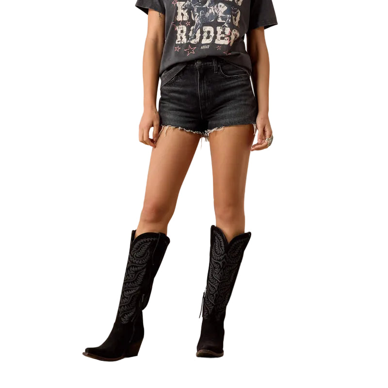 Ariat Women's Ultra High Rise Calamity Tomboy Shorts - Pittsburg