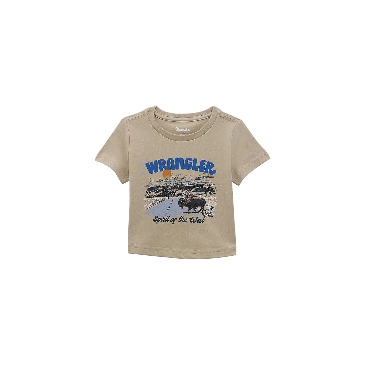 Wrangler Baby Boy Short Sleeve Graphic Tee Shirt - Spirit Brown