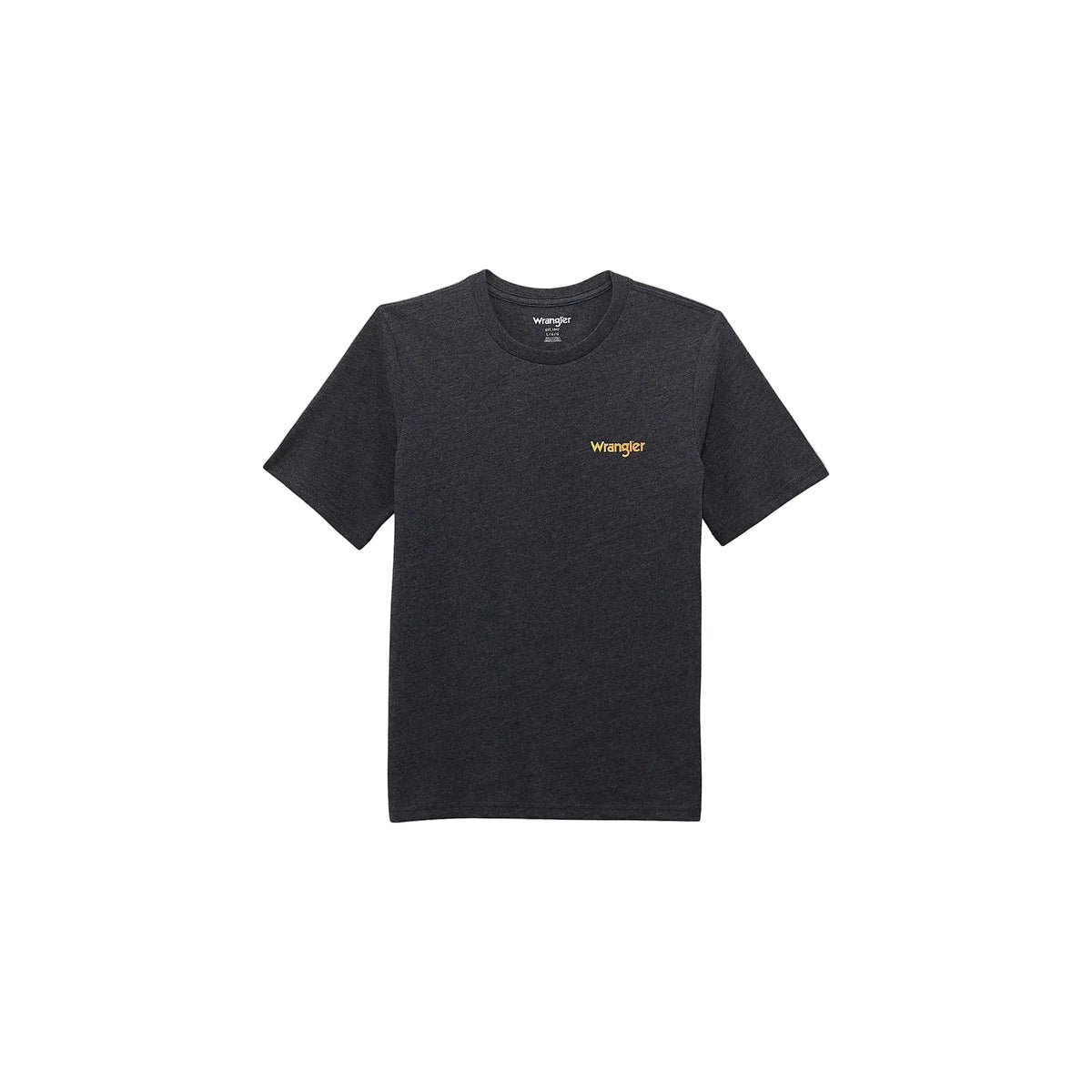 Wrangler Boy's Back Rodeo Graphic Short Sleeve Tee Shirt - Washed Black - Irvine Tack & Western Wear