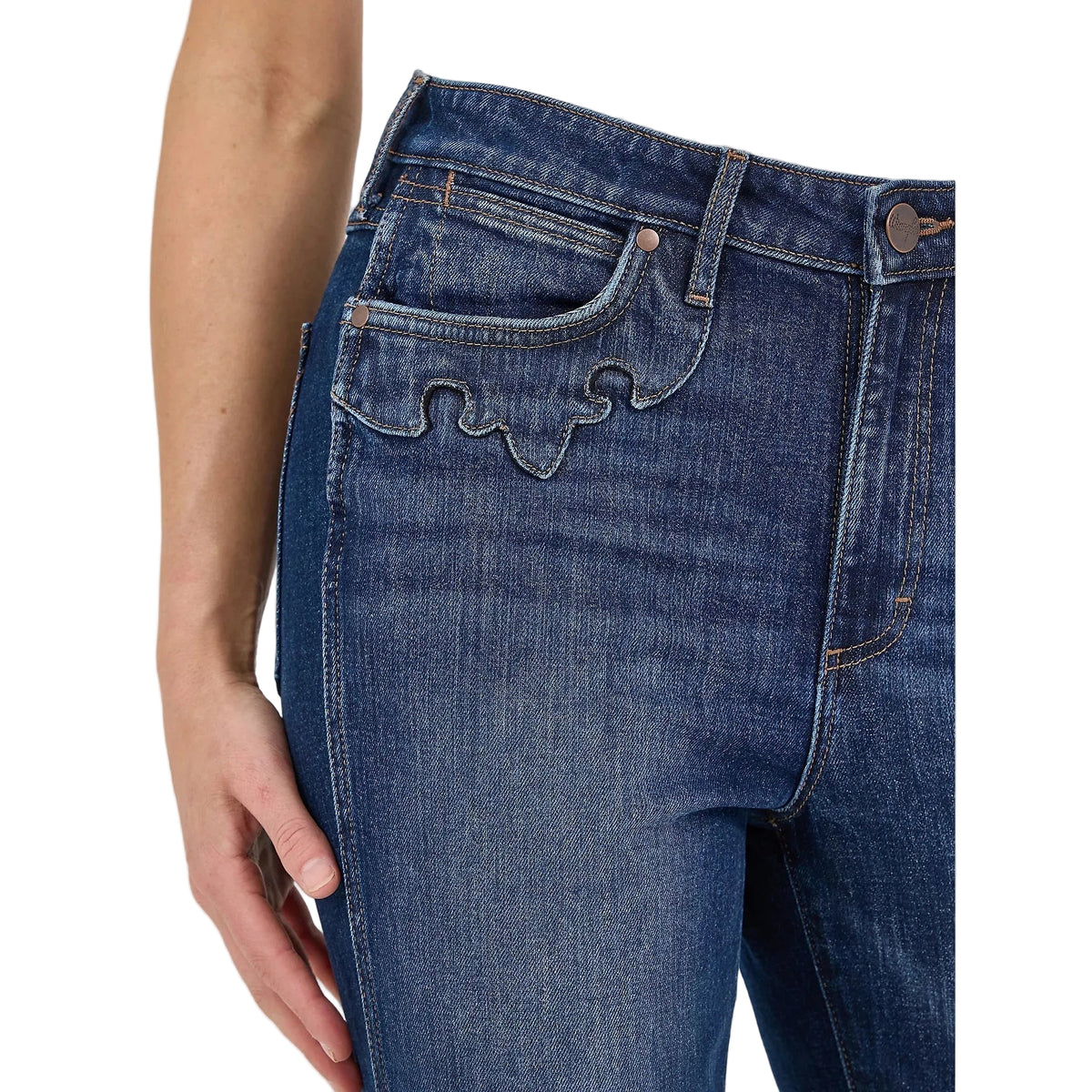 Wrangler Women's Retro Bailey High Rise Embellished Bootcut Jean - Wrenley - Irvine Tack & Western Wear