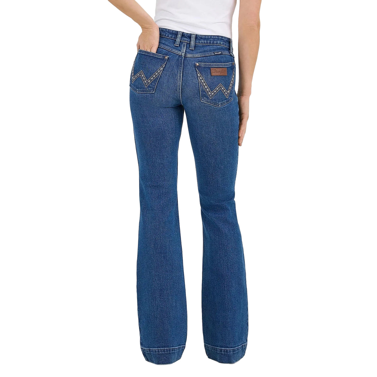 Wrangler Women's Retro Mae Wide Leg Trouser Jean - Adelaide - Irvine Tack & Western Wear