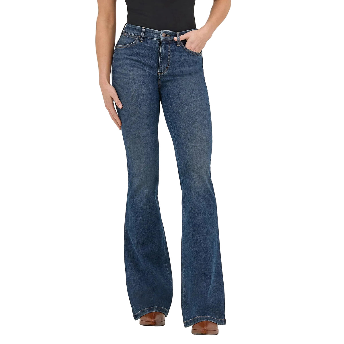 Wrangler Women's Bespoke High Rise Flare Jean - Raelyn - Irvine Tack & Western Wear