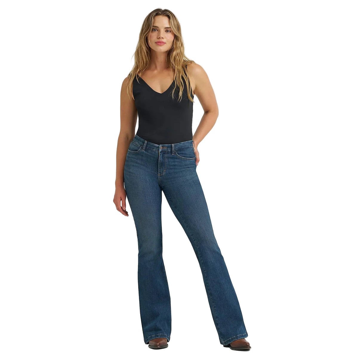 Wrangler Women's Bespoke High Rise Flare Jean - Raelyn - Irvine Tack & Western Wear