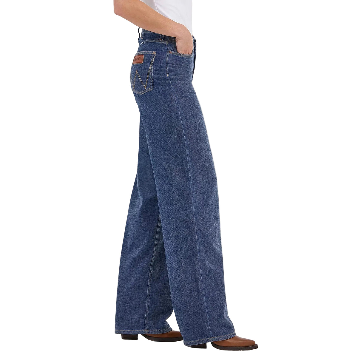 Wrangler Women's Retro Bailey High Rise Airy Wide Leg Jean - Reagan - Irvine Tack & Western Wear