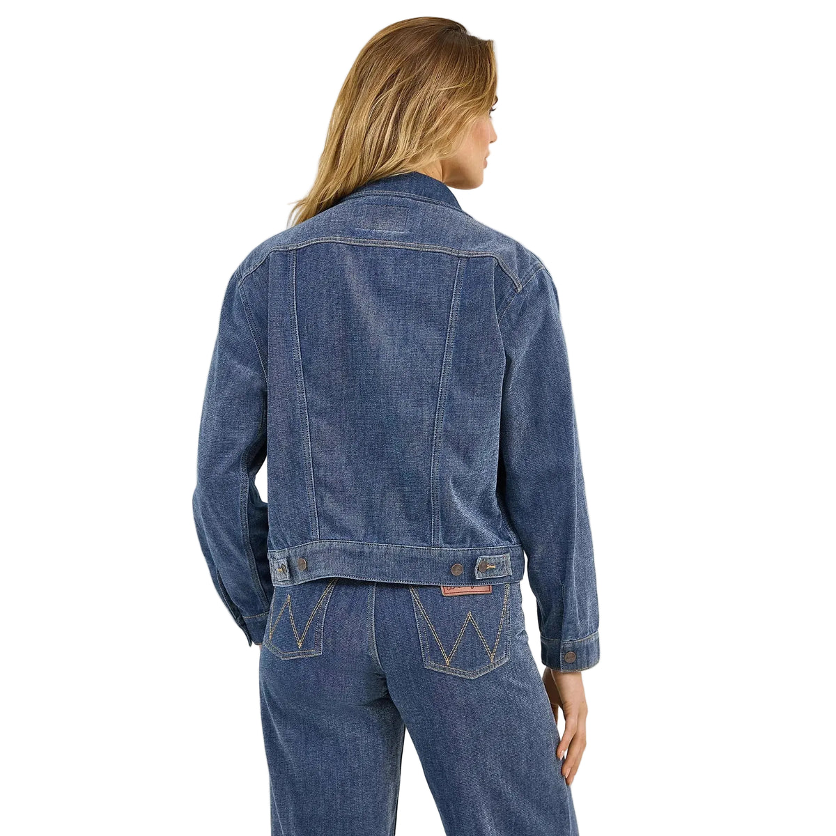 Wrangler Women's Airy Denim Jacket - Blue