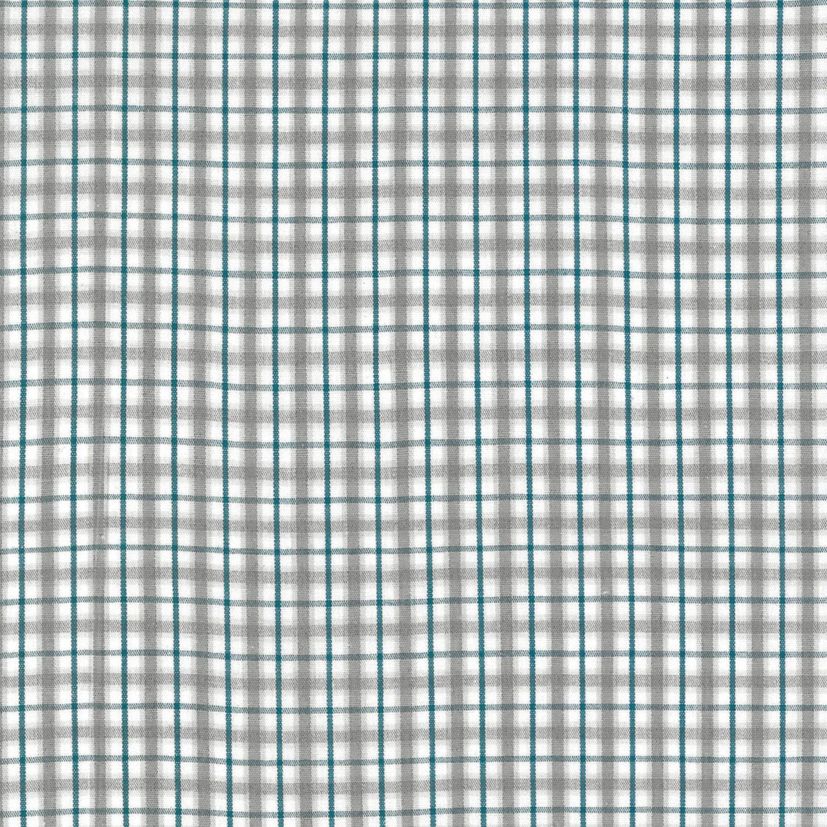 Wrangler Men's George Strait Collection One Pocket Long Sleeve Plaid Shirt - Teal/Grey