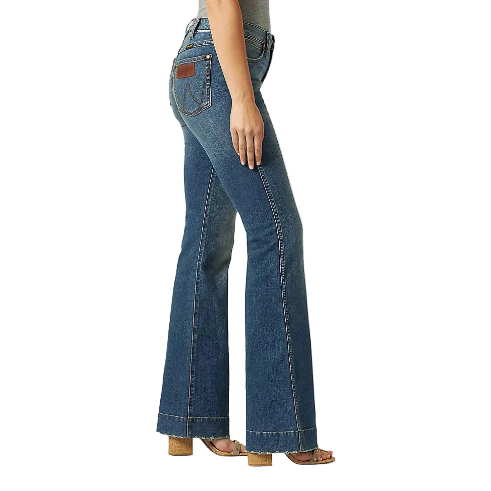 Wrangler Women's Retro Bailey High Rise Trouser Jeans - Shelby - Irvine Tack & Western Wear