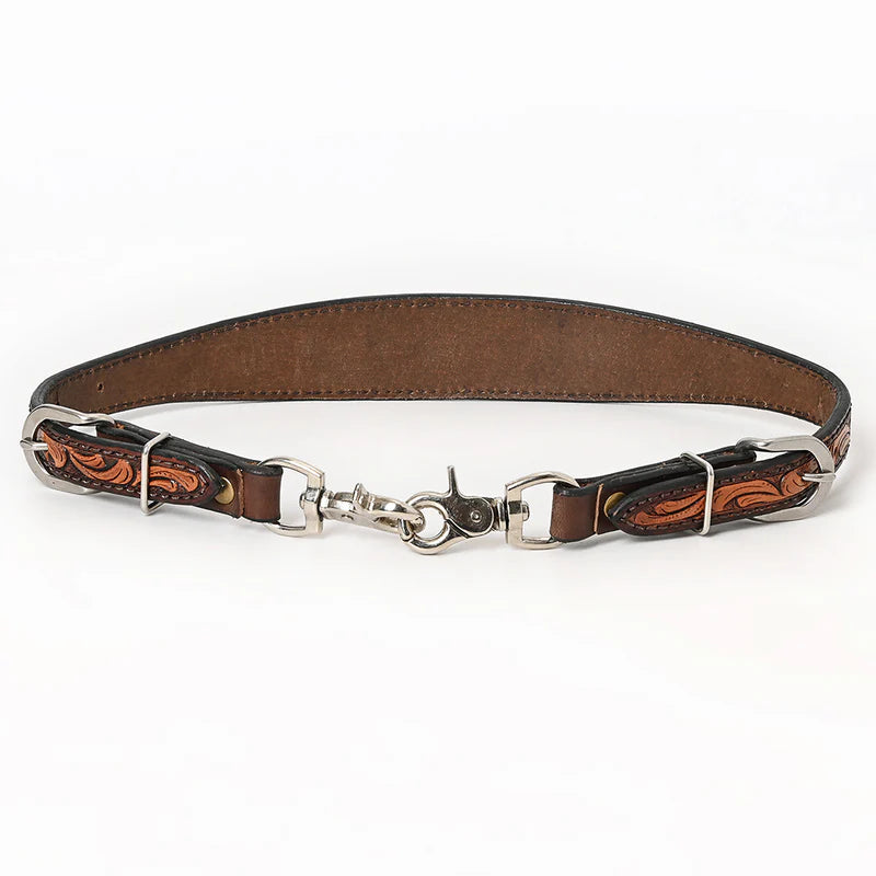 Bar H BER349-Western Leather Wither Straps