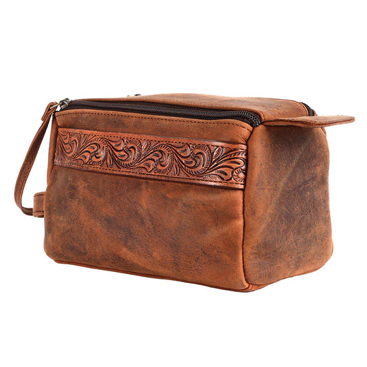 American Darling Genuine Leather Toiletry Bag