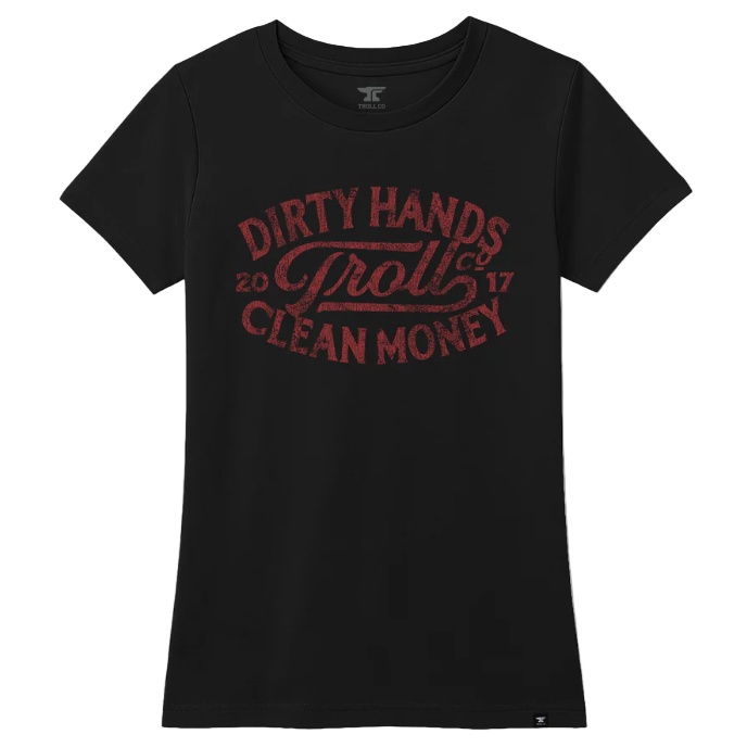 Troll Co DHCM Women's Model T Short Sleeve Tee Shirt - Dusk