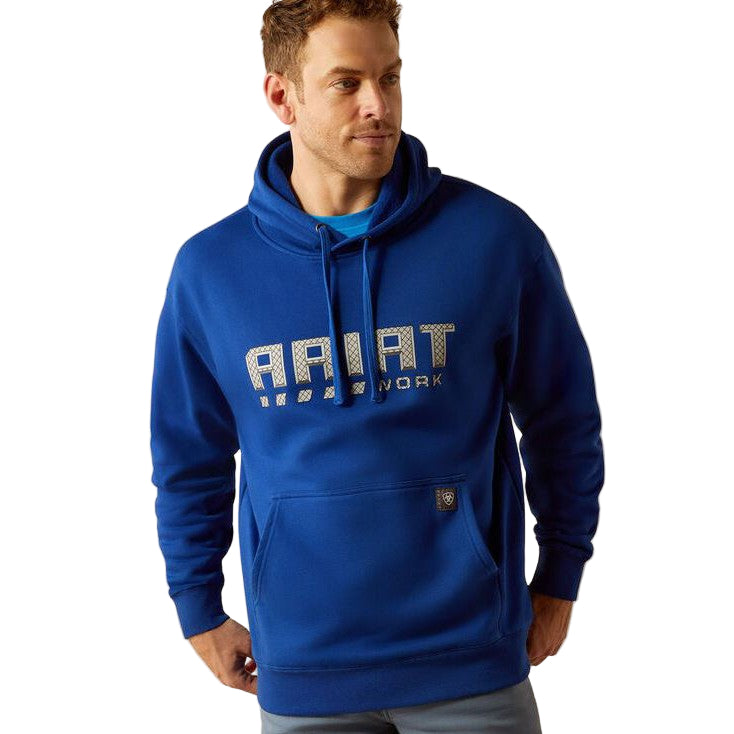 Ariat Men's Long Sleeve Rebar Workman Drive Hoodie - Multiple Colors