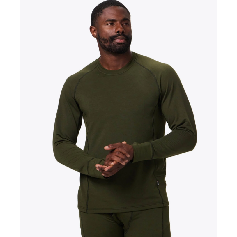 Fieldsheer Men's Baselite Heated Baselayer Shirt - Forest Green