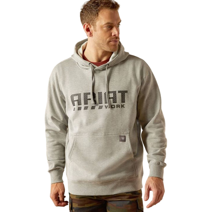 Ariat Men's Long Sleeve Rebar Workman Drive Hoodie - Multiple Colors
