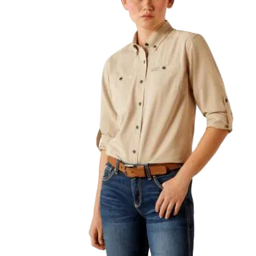 Ariat Women's Rebar Made Tough 360 Airflow Durastretch Work Shirt