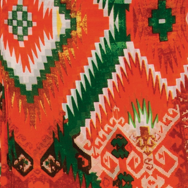 Wyoming Trader Silk Scarf - Aztec