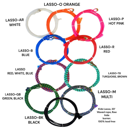 Western Fashion Accessories - Kids Lasso-BK - Irvine Tack & Western Wear