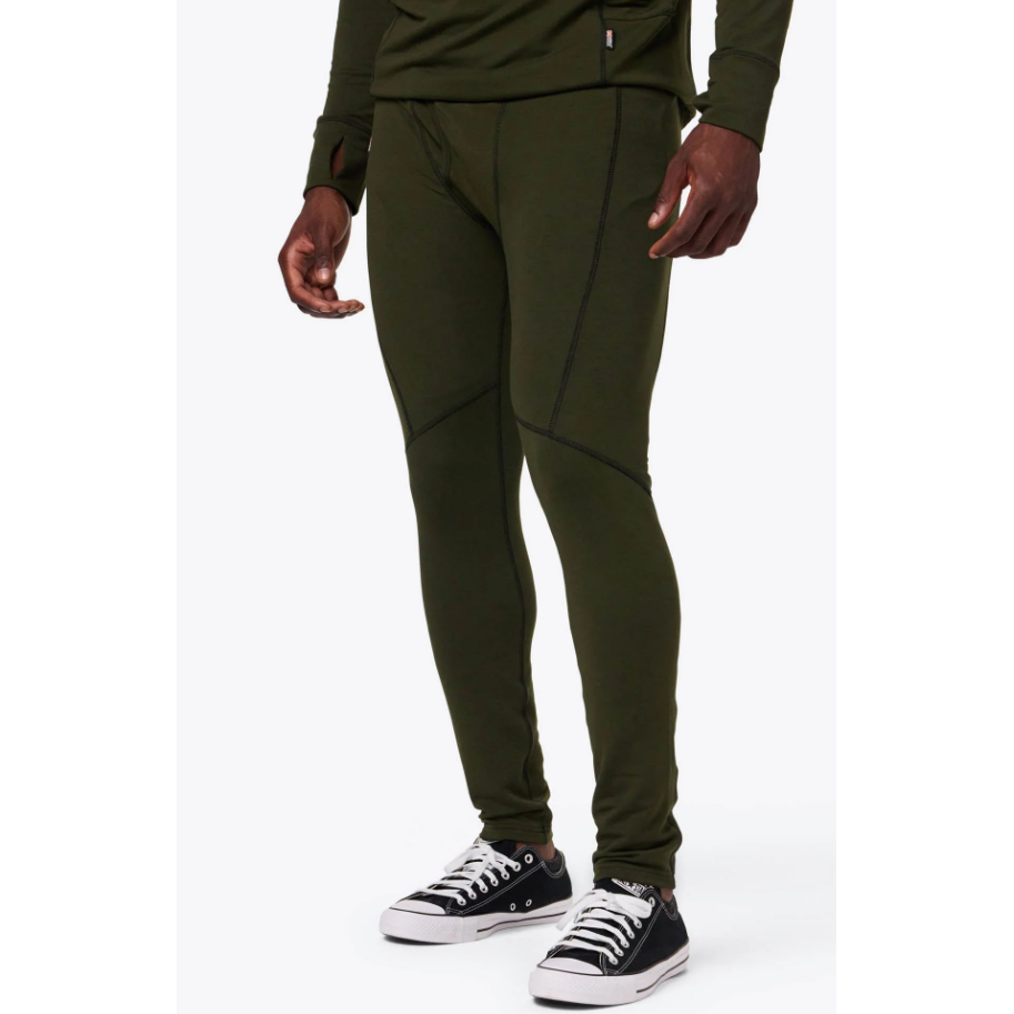 Fieldsheer Men's Baselite Heated Baselayer Pants - Forest Green