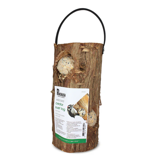 Cedar Log with Suet - Irvine Tack & Western Wear