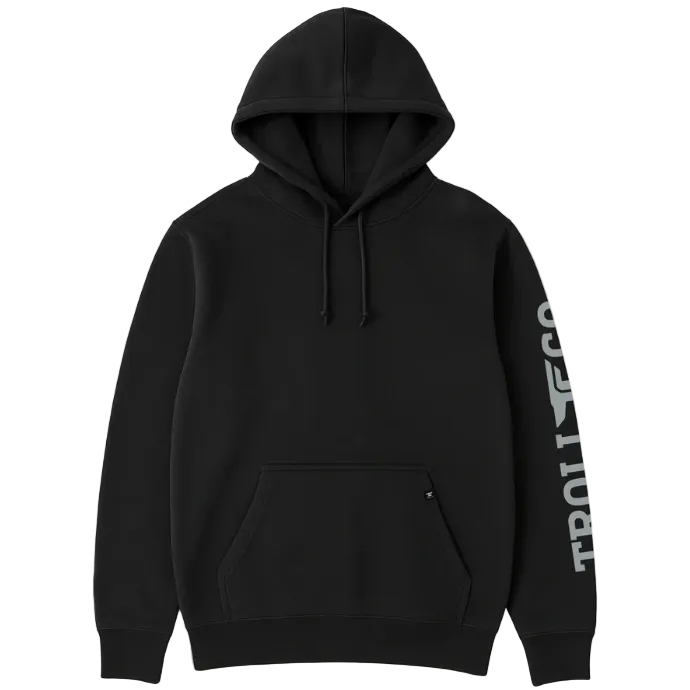 Troll Men's Anvil Locked Hoodie - Black - Irvine Tack & Western Wear