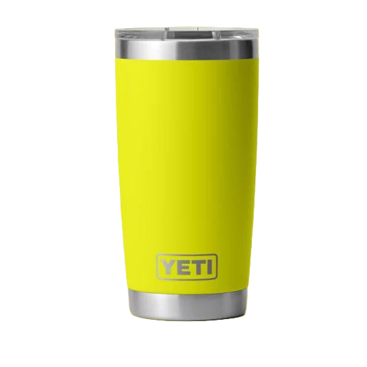 YETI Rambler 591 mL Tumbler with MagSlider Lid - Firefly Yellow
