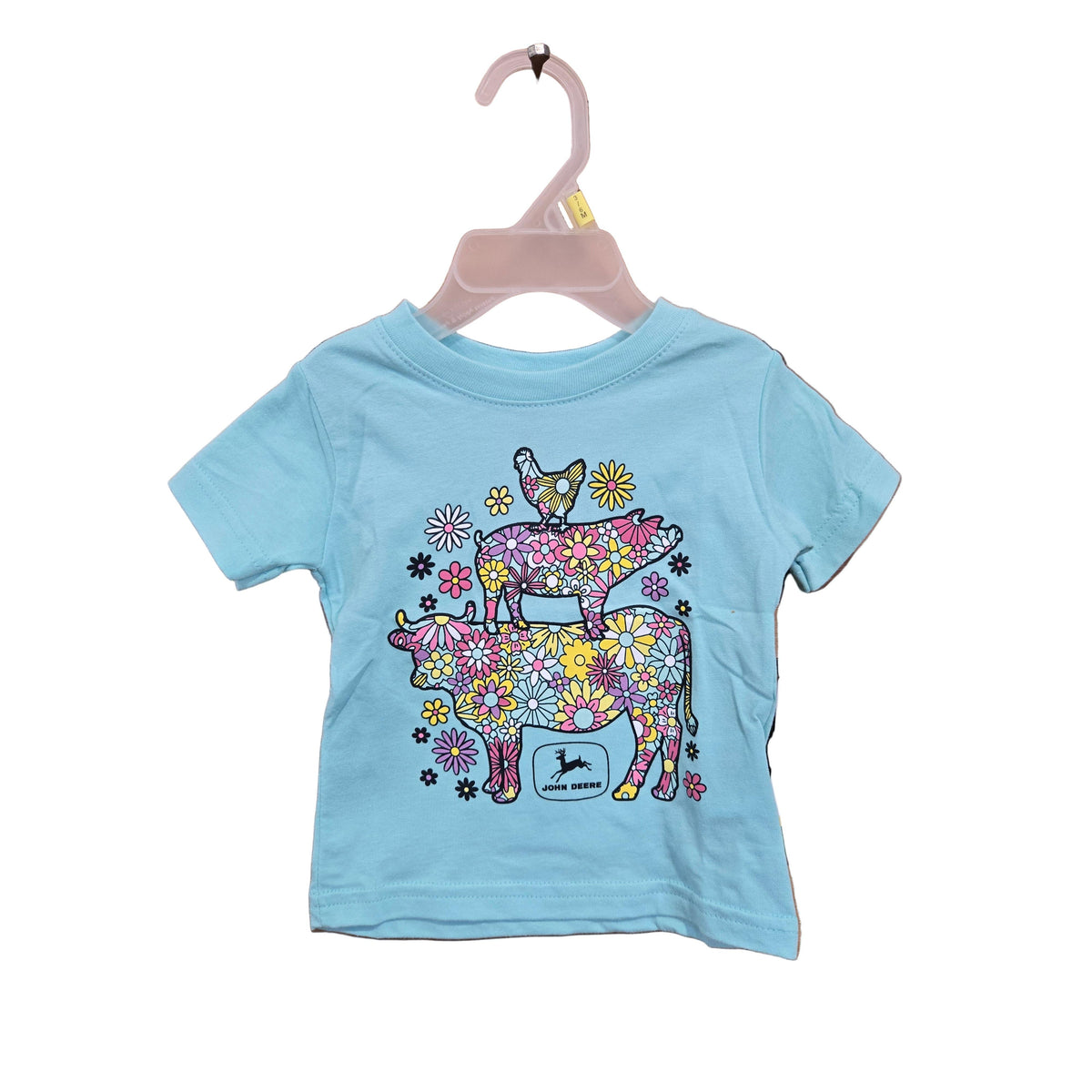 John Deere Infant Stack Tee - Chill - Irvine Tack & Western Wear