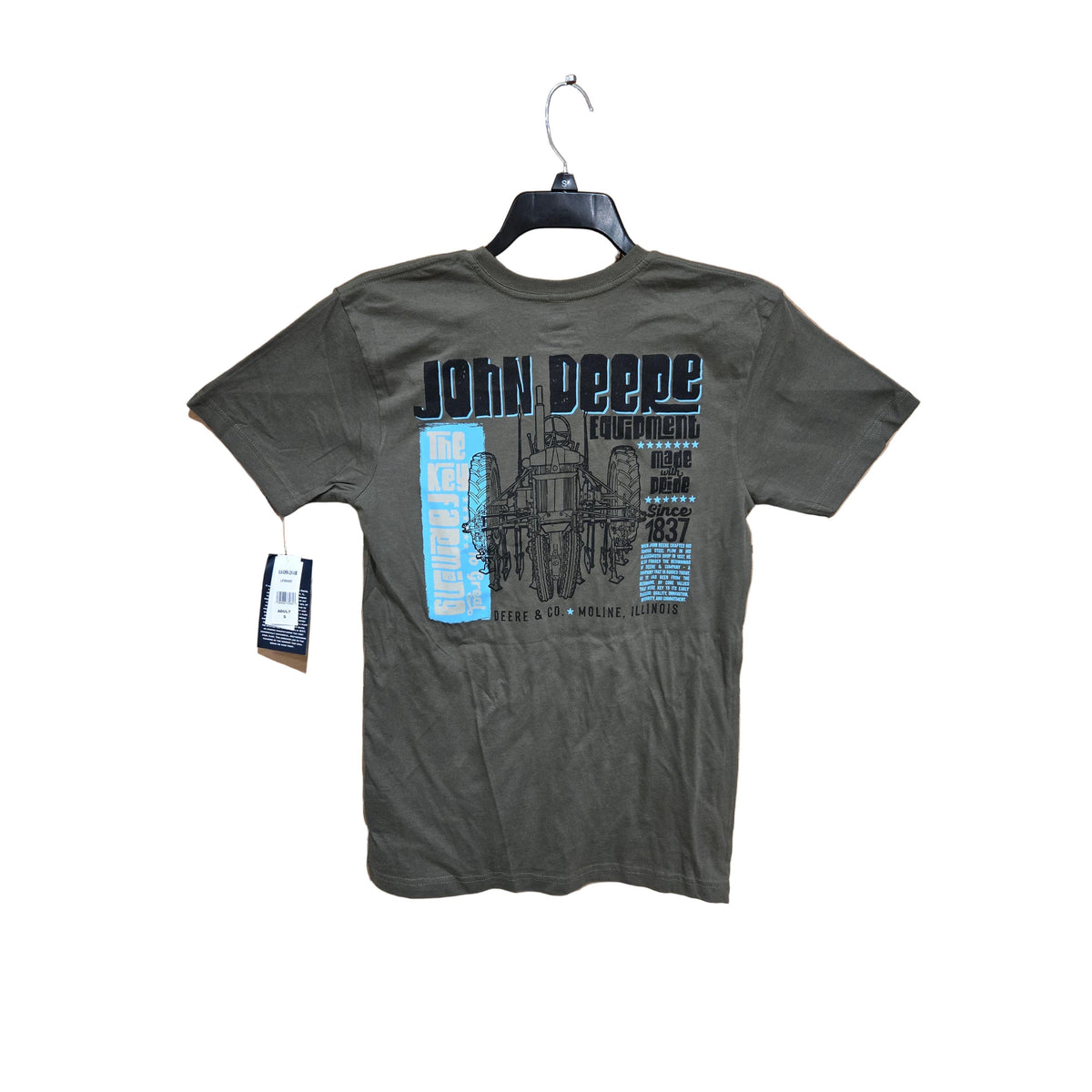 John Deere Women's Key Long Sleeve T-Shirt - Olive - Irvine Tack & Western Wear