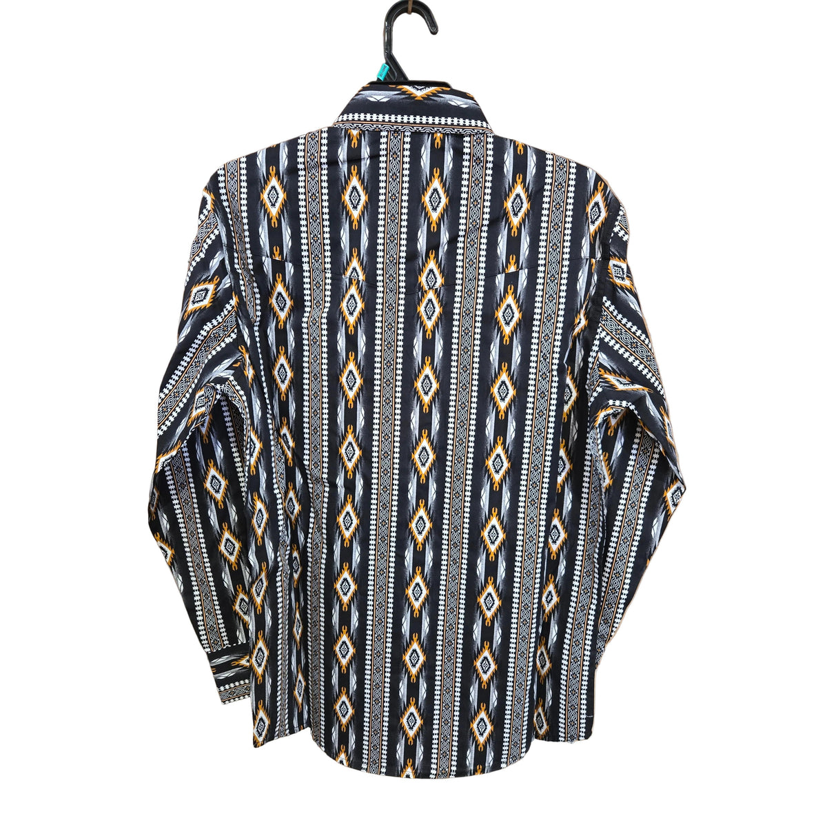 Wrangler Men's Checotah Dress Western Long Sleeve Shirt - Multiple Colour Combos - Irvine Tack & Western Wear