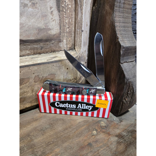 Cactus Alley Dusty Trails Trapper Knife
