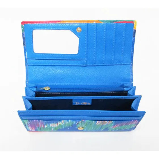 Dawn Oman Sky Watchers Wallet-Blue - Irvine Tack & Western Wear