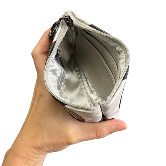Curtis Wilson Killer Whale Crosshatch Coin Purse- Multi