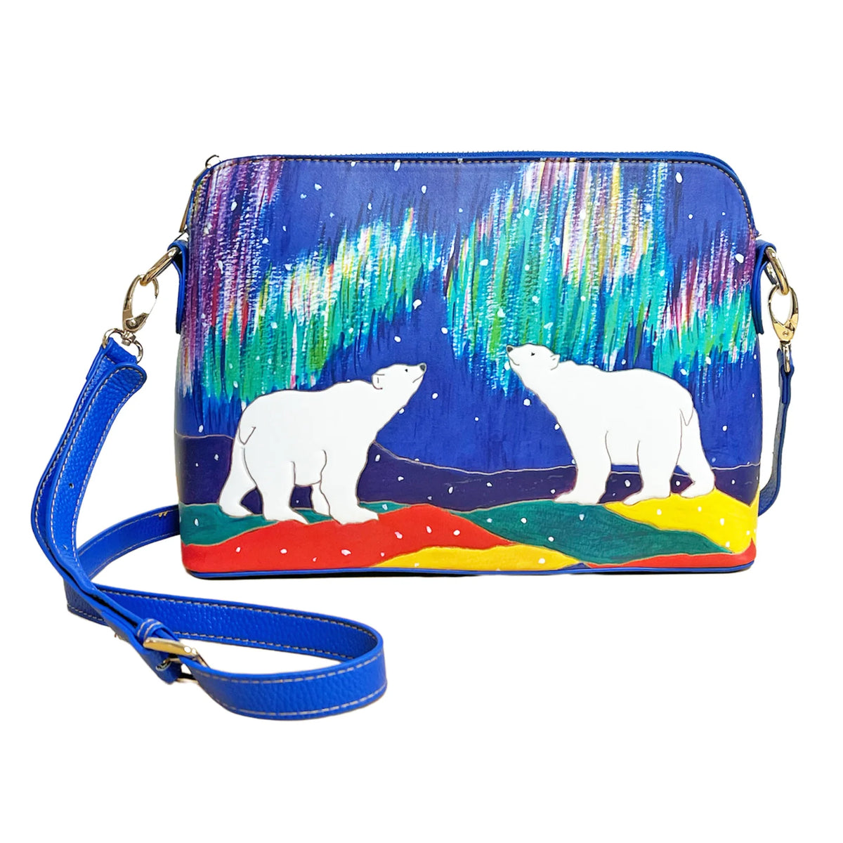 Dawn Oman Sky Watchers Art Bag- Blue