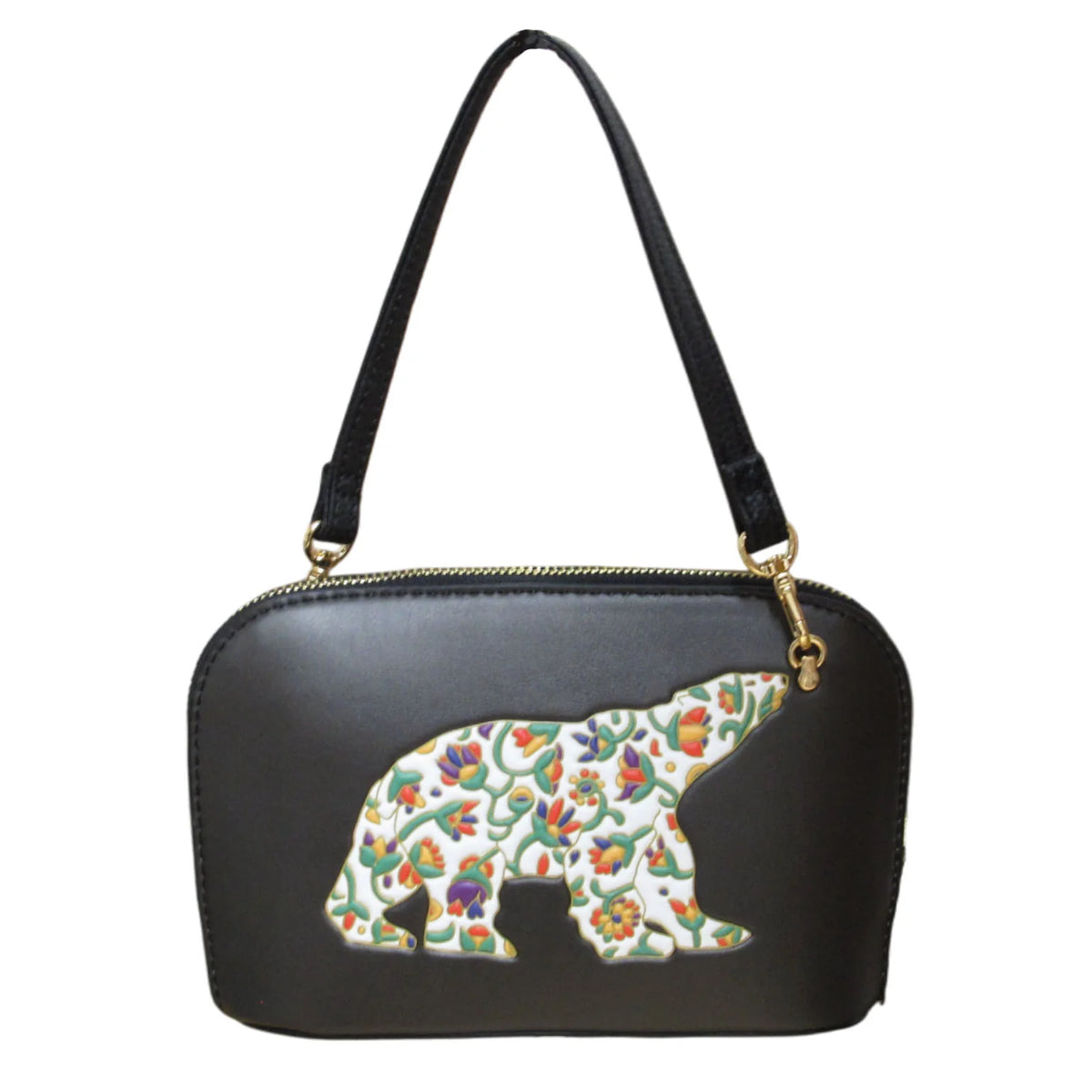 Dawn Oman Spring Bear Convertible Crossbody Bag- Black
