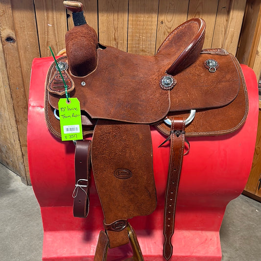 Irvine 15"  Team Roping Saddle