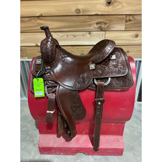 Irvine Custom USA 16" Ranch Cutting Saddle