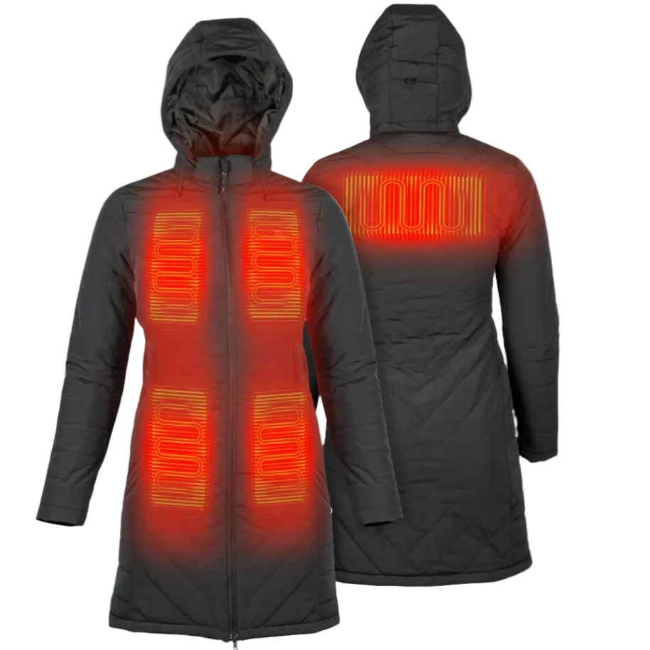 Fieldsheer Women's Meridian Mid Length Jacket - Black
