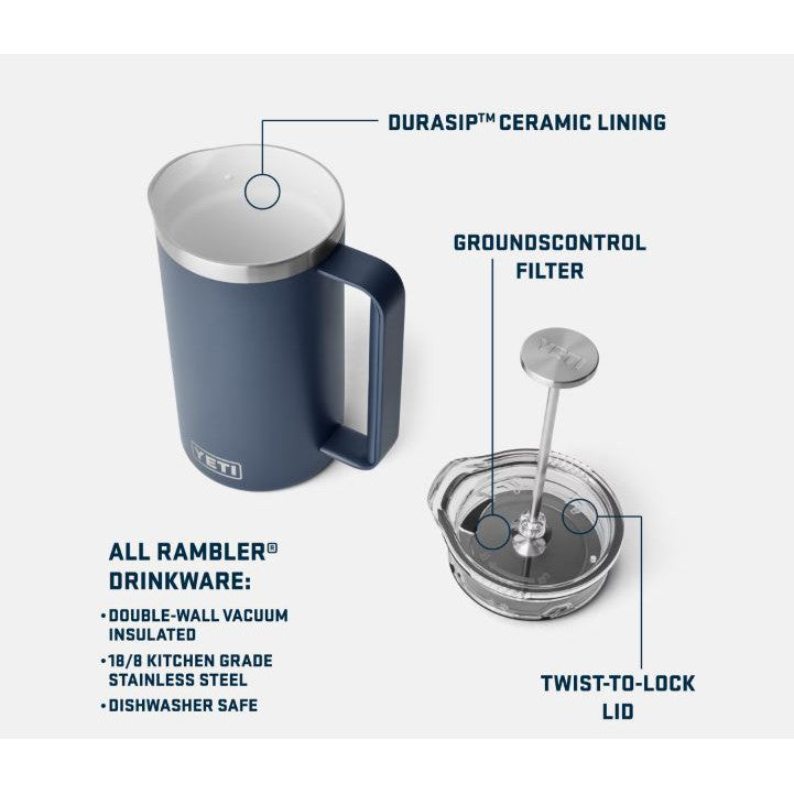 YETI Rambler 1.9 L French Press