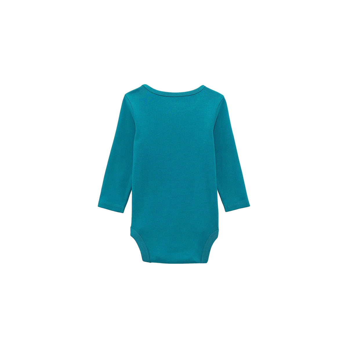 Wrangler Baby Girl Long Sleeve Graphic Bodysuit- Teal