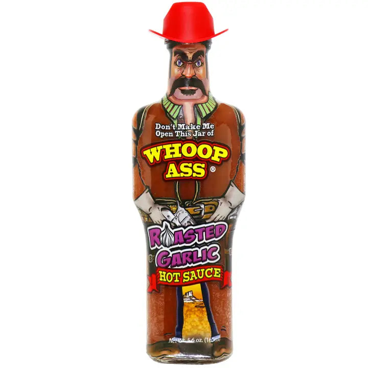 Southwest Specialty Whoop Ass Roasted Garlic Hot Sauce - 5.6 oz