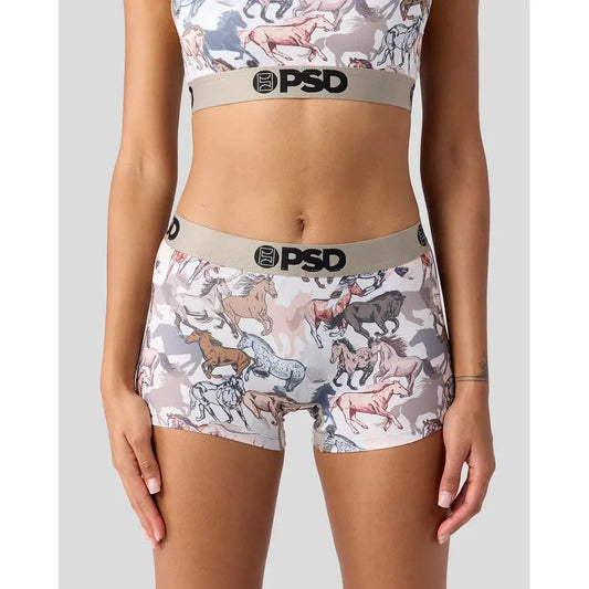 PSD Underwear Women's Hooey Wild Horses Underwear - Multicolour