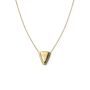 Kendall Snip Toe Necklace- Gold